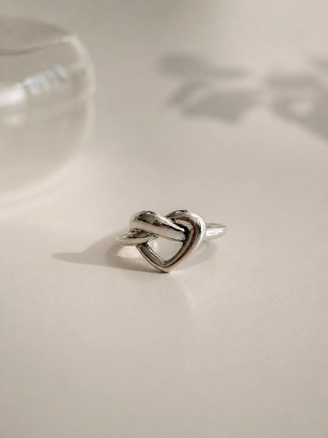 Amour Knot Ring R012［Silver.F］