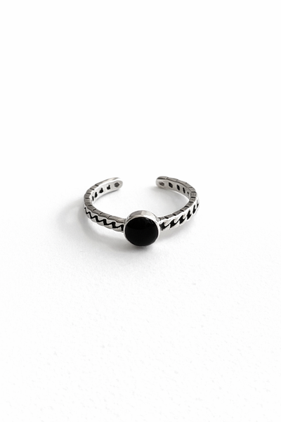 Noir Dot Ring R011［Silver.F］