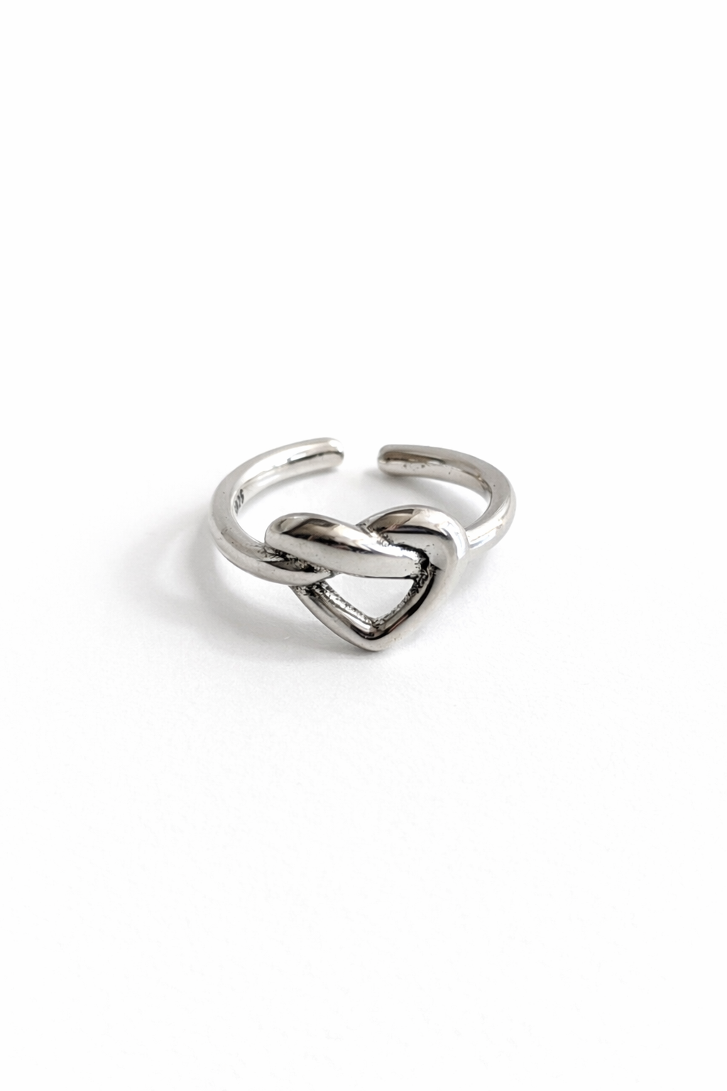 Amour Knot Ring R012［Silver.F］