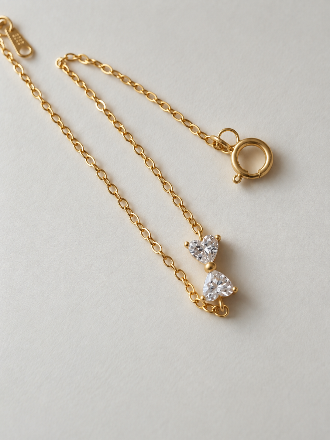 Deux Cœurs Bracelet B009