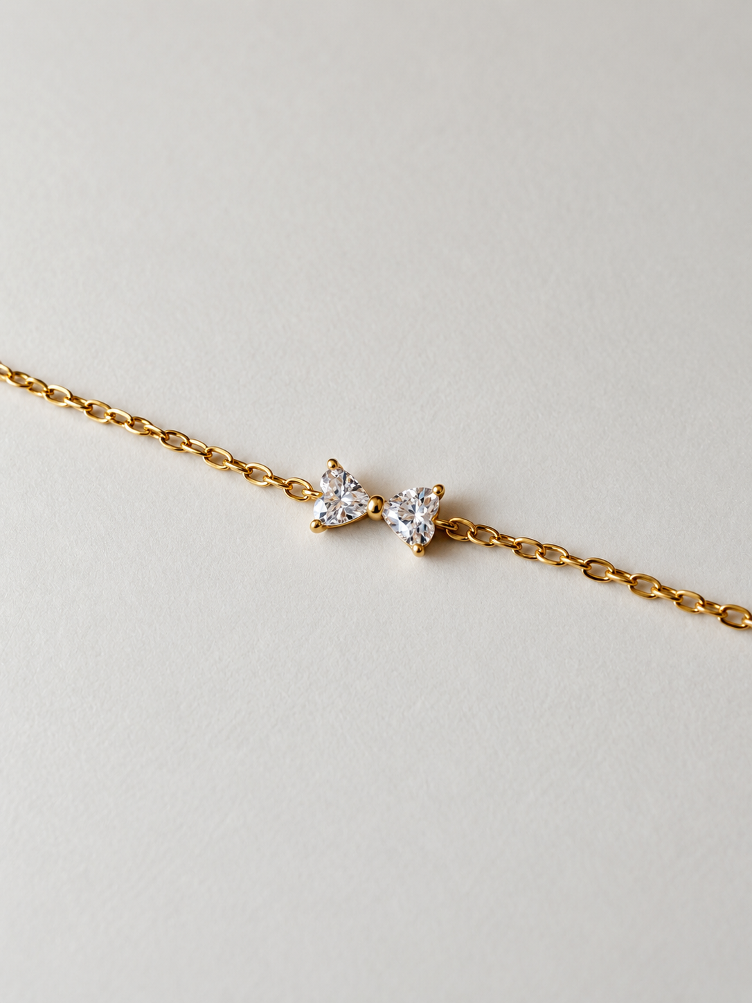 Deux Cœurs Bracelet B009