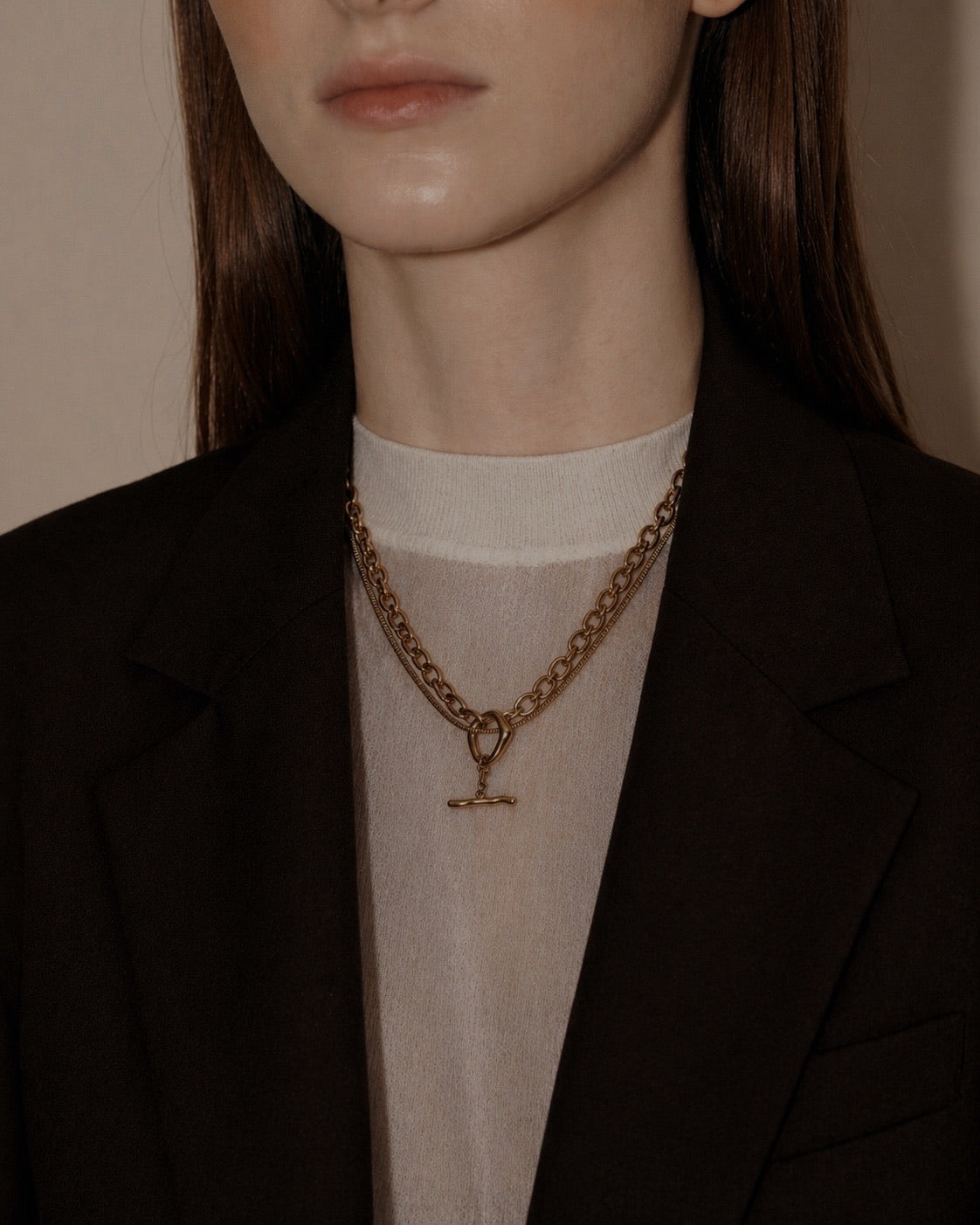 T-Bar Necklace N004
