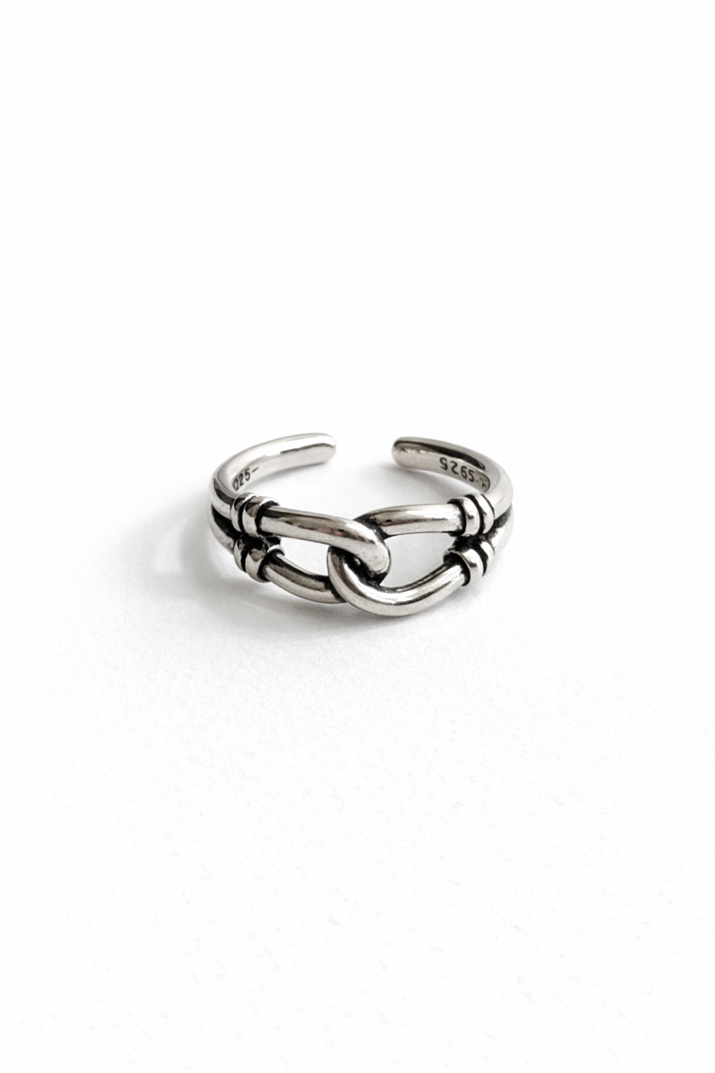 Noir Twist Ring R009［Silver.F］