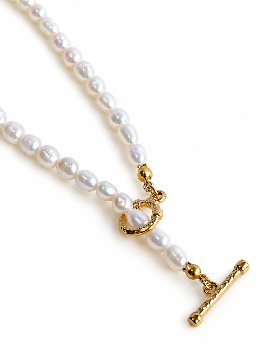 Perle T-Bar Necklace N023