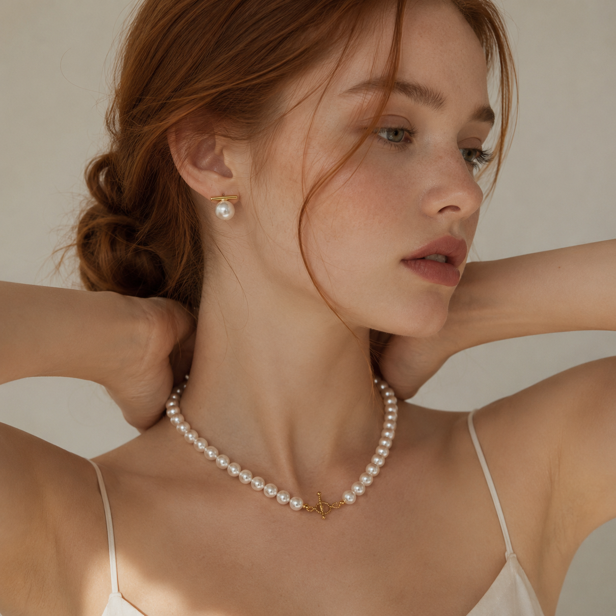 Barre Pierce P024　バーパールピアス　p024 メイン画像　シルバー　ゴールド　2色展開