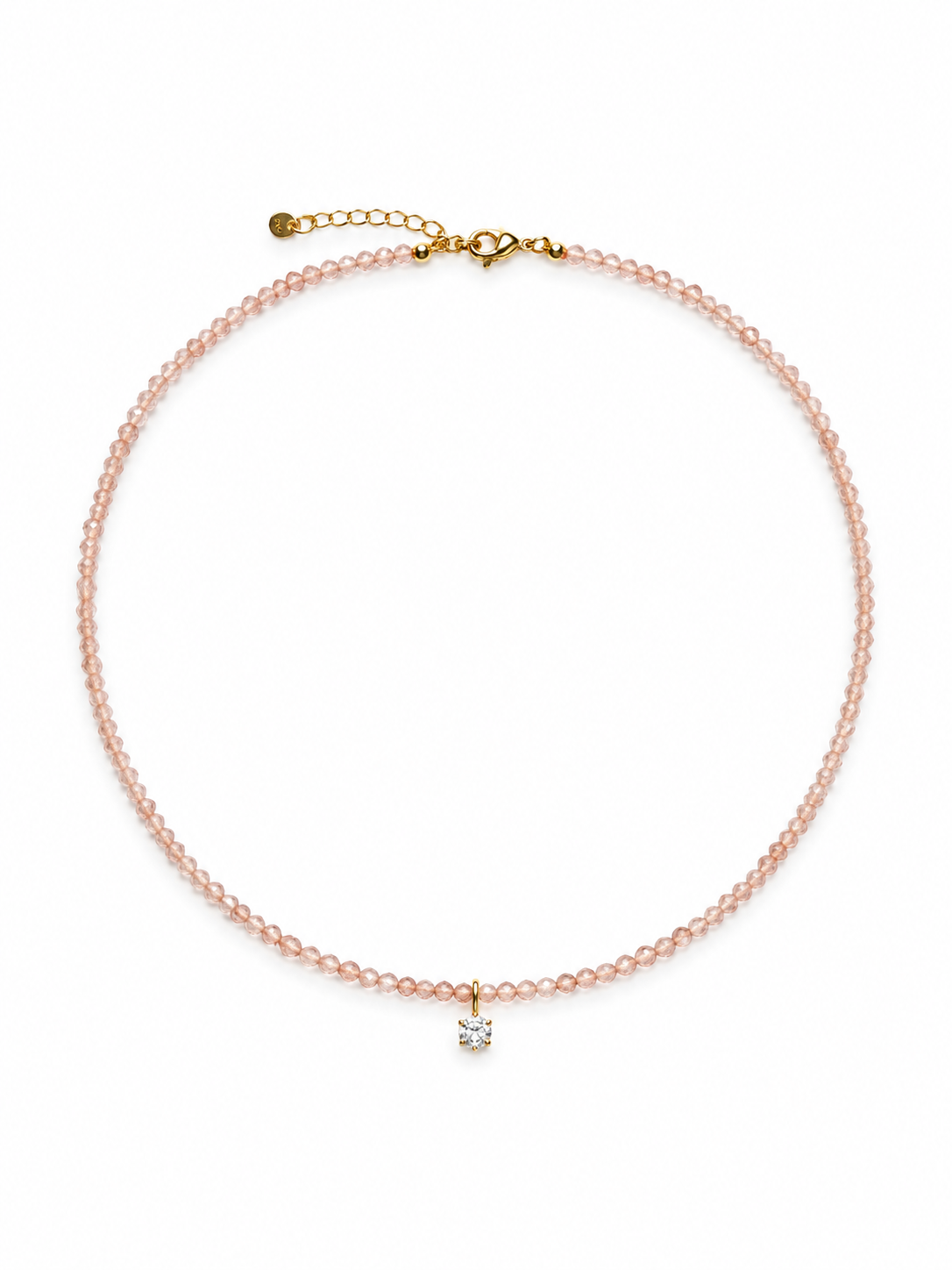 Éclat Necklace N017 ゴールドチェーンネックレス デザインのメイン画像